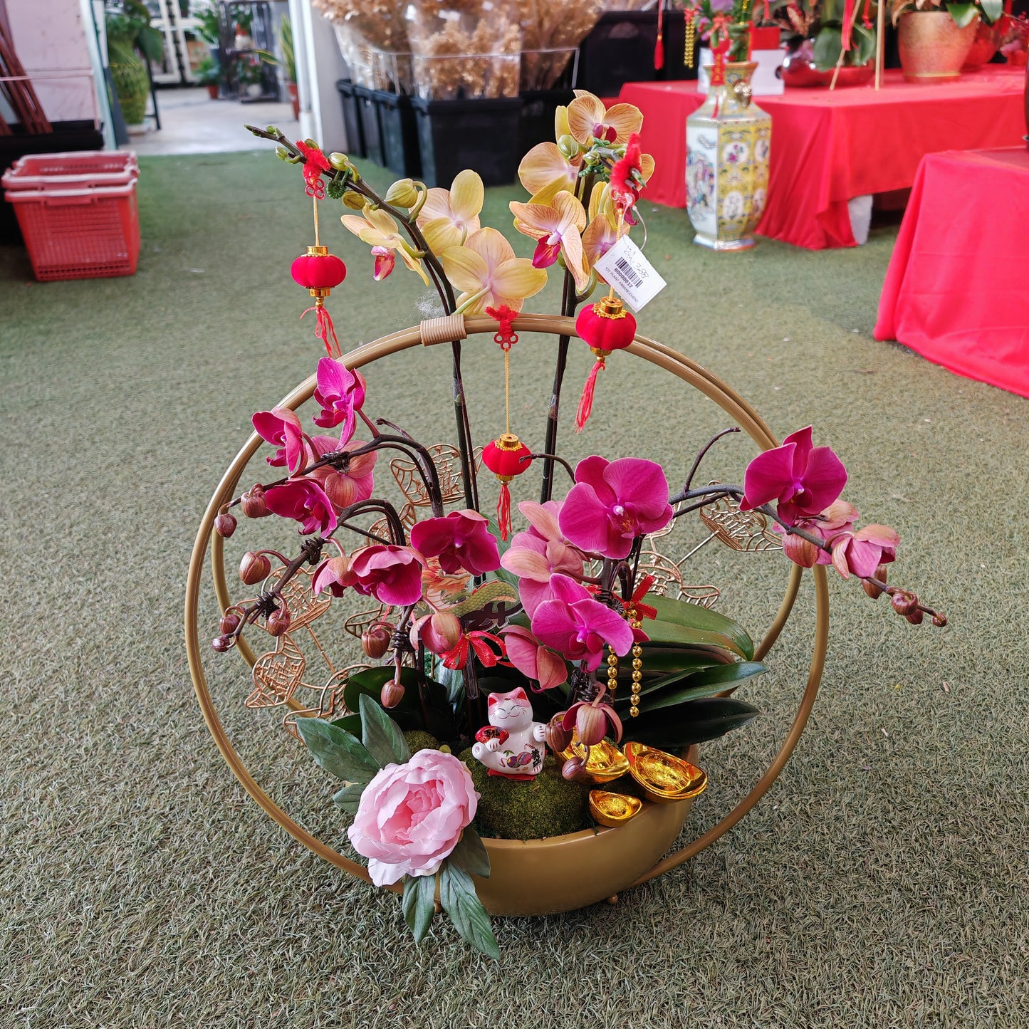 CNY Potted Plant Arrangement 2024#89