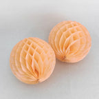 Honeycomb Paper Lantern 15cm - Champagne (2 Pieces)