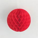 Honeycomb Paper Lantern 15cm - Red (2 Pieces)