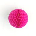 Honeycomb Paper Lantern 15cm - Fuchsia (2 Pieces)