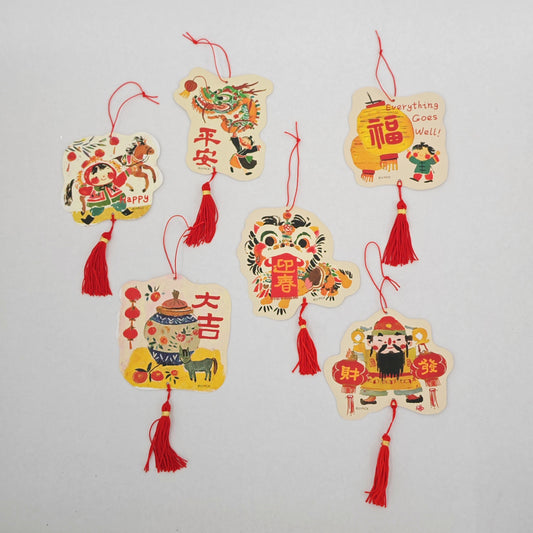 CNY Hanging Cards - Year Of The Horse