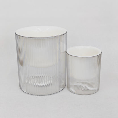 Fluted Hydroponic Planter