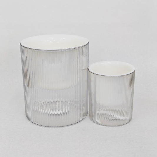 Fluted Hydroponic Planter