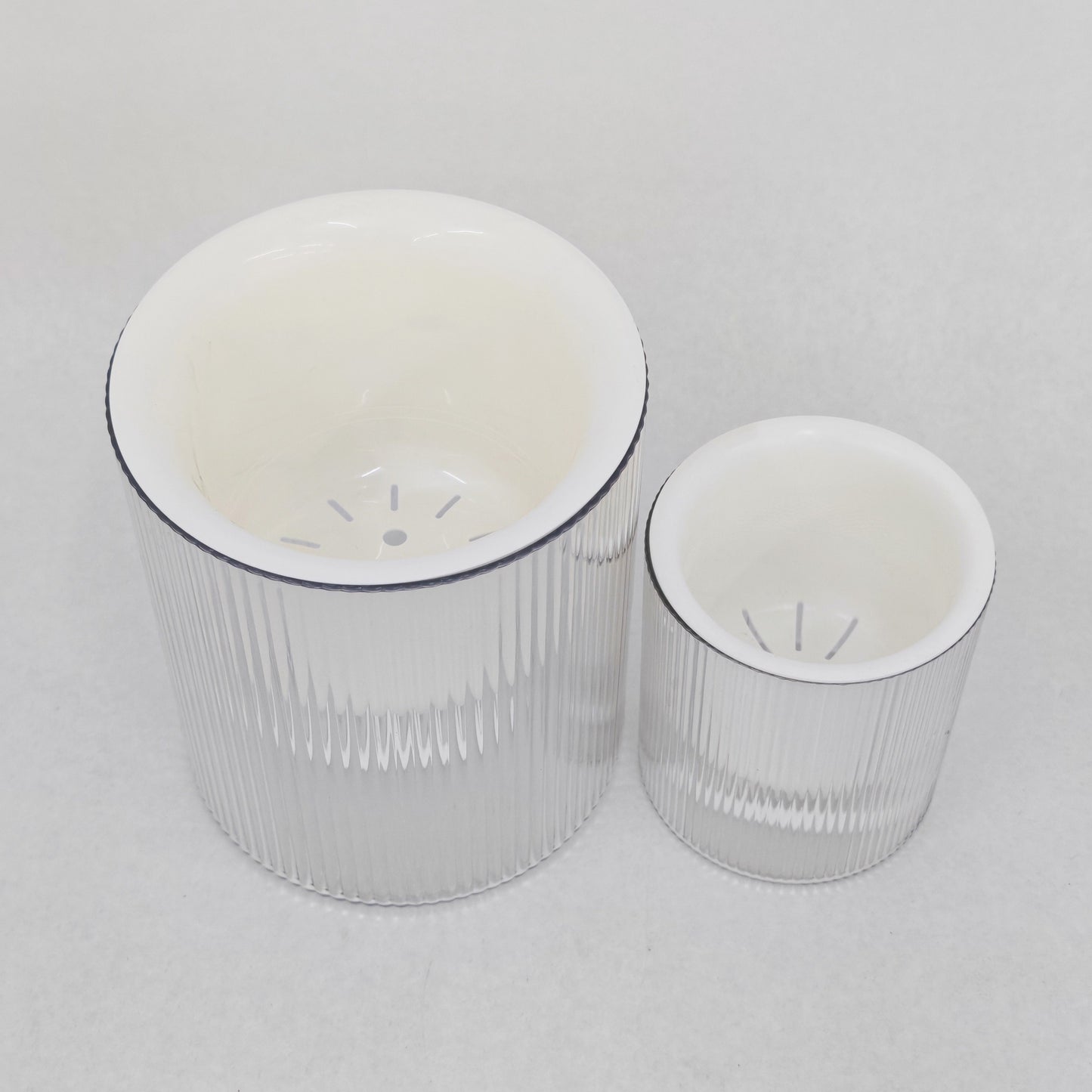 Fluted Hydroponic Planter