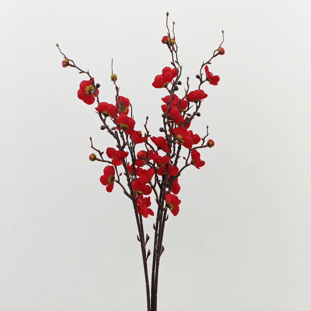 CNY Artificial Wintersweet Flower 60CM (5 Stems)