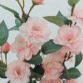 CNY Artificial Camellia Spray Pink 91CM (2 Stems)