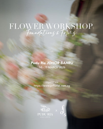 2-Day Flower Workshop (14-15 March 2026)