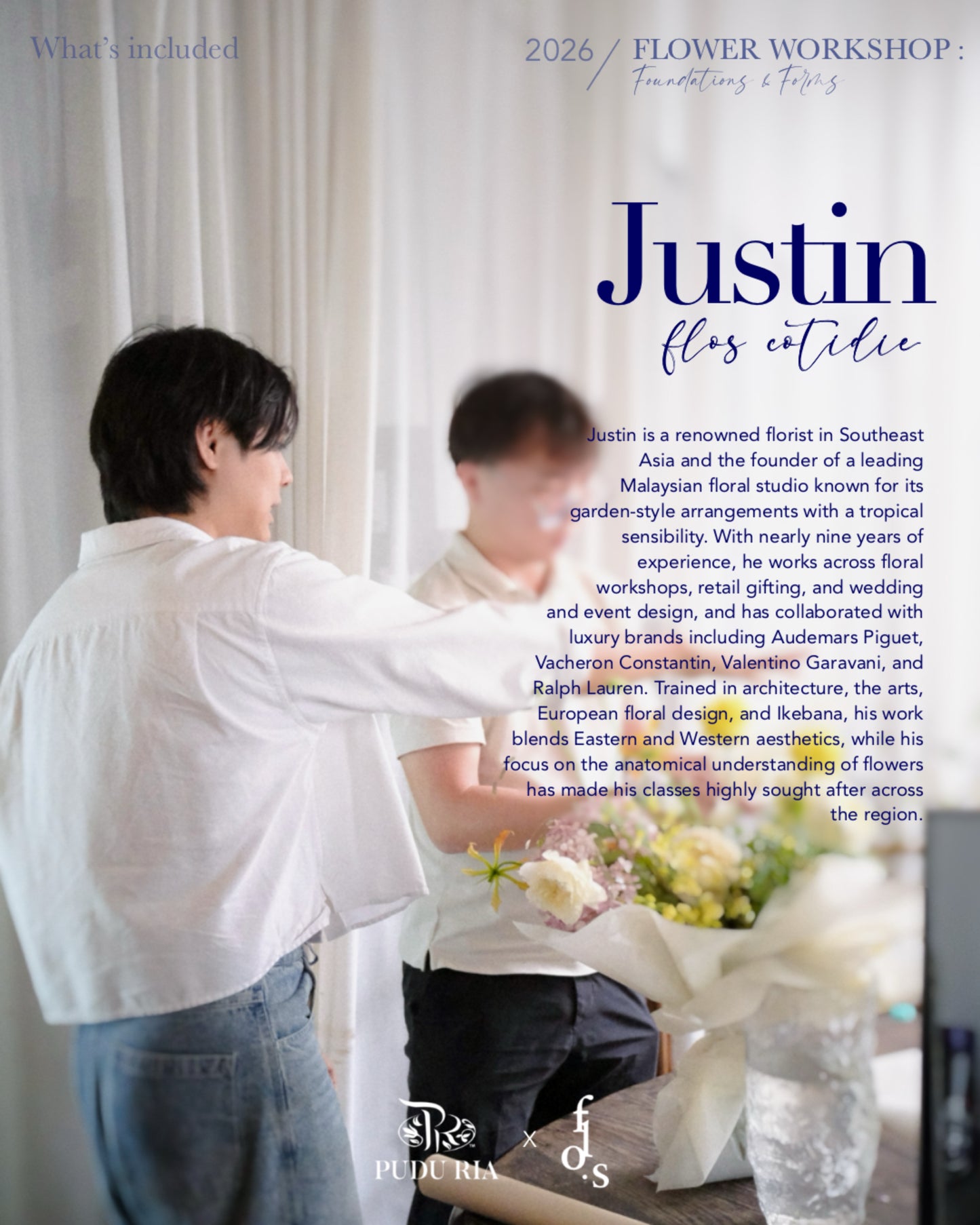 2-Day Flower Workshop (14-15 March 2026)