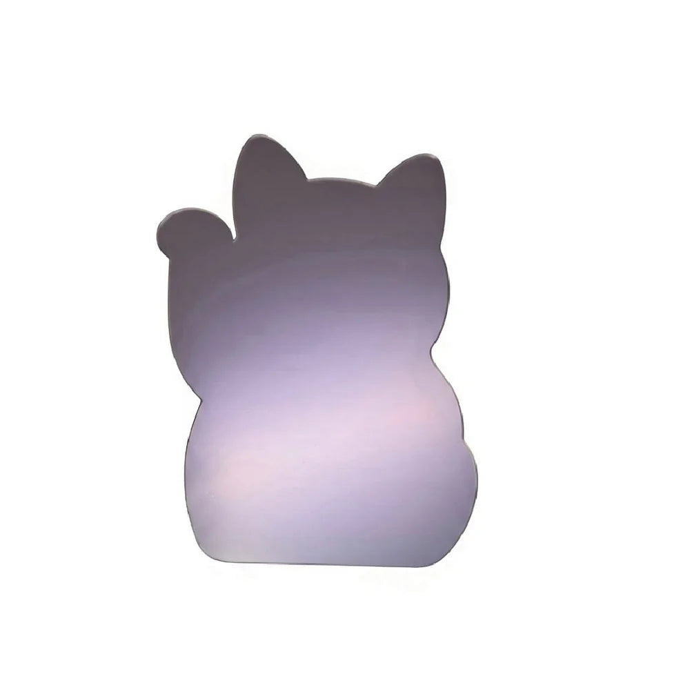 Lucky Cat Shape Acrylic Mirror Board - FBA174