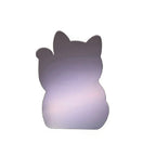 Lucky Cat Shape Acrylic Mirror Board - FBA173