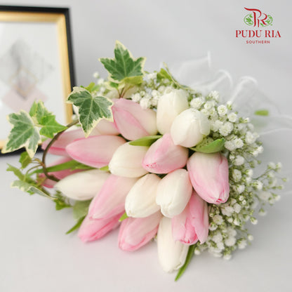 Tulip wedding bouquet (20 Stems) - Pudu Ria Florist Southern