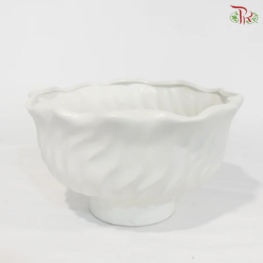 ZF-5025 White Pot
