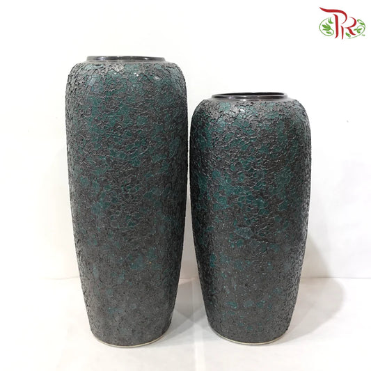 ZZY-C002&3-42 Vintage Stone Texture Vase