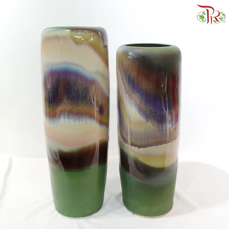 ZZY-F003&2-40 Earth Tone Vase