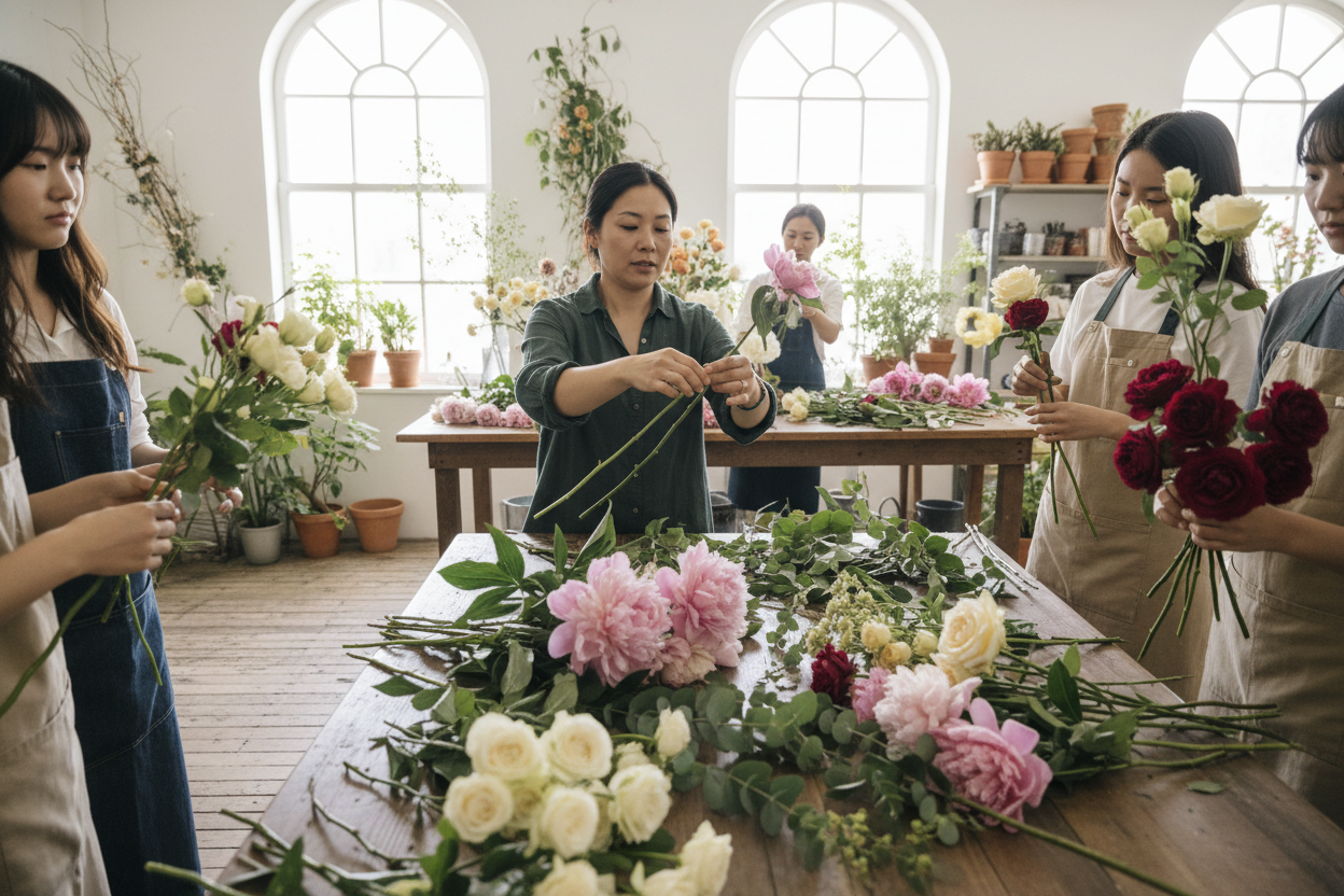 Asian Floral Workshop
