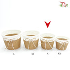 Round Basket Brown