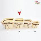 Square Basket Cream
