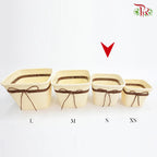 Square Basket Cream