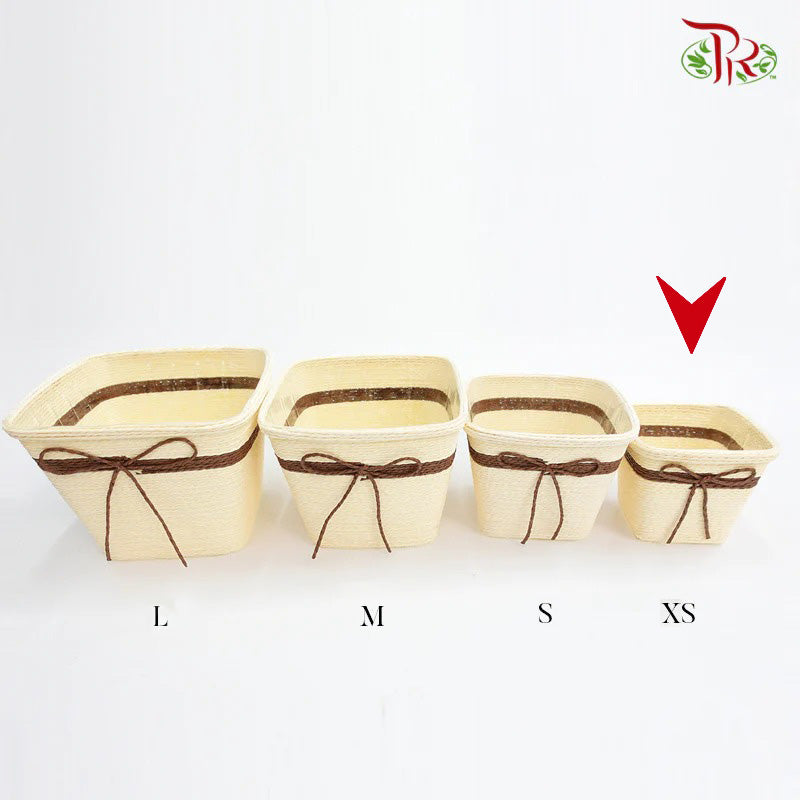 Square Basket Cream