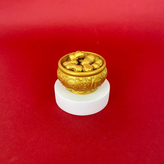 Treasure Bowl With Gold Peanut