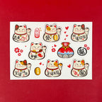 Lucky Cat Paper deco (Per Pack)