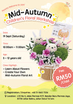 Mid-Autumn Children’s Floral Workshop (19 Sept)