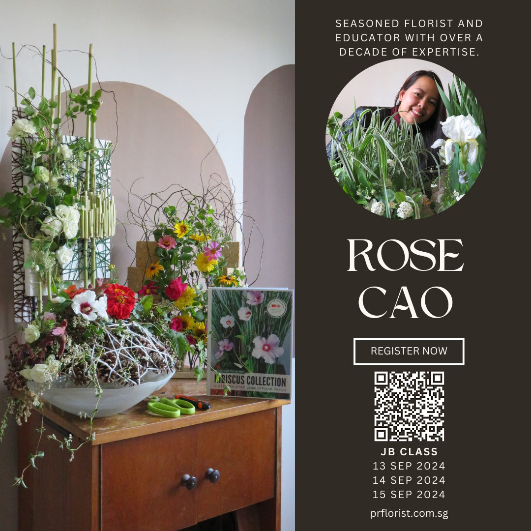 【LEAF & STEM MOMENTS】FLOWER WORKSHOP BY ROSE CAO