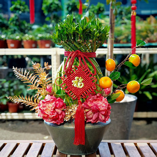 CNY Potted Plant Arrangement 2025#37