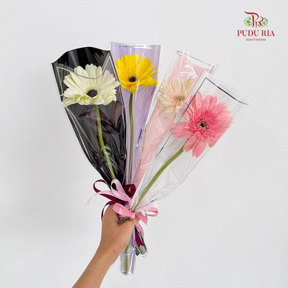 Single-Stem Gerbera Bouquet