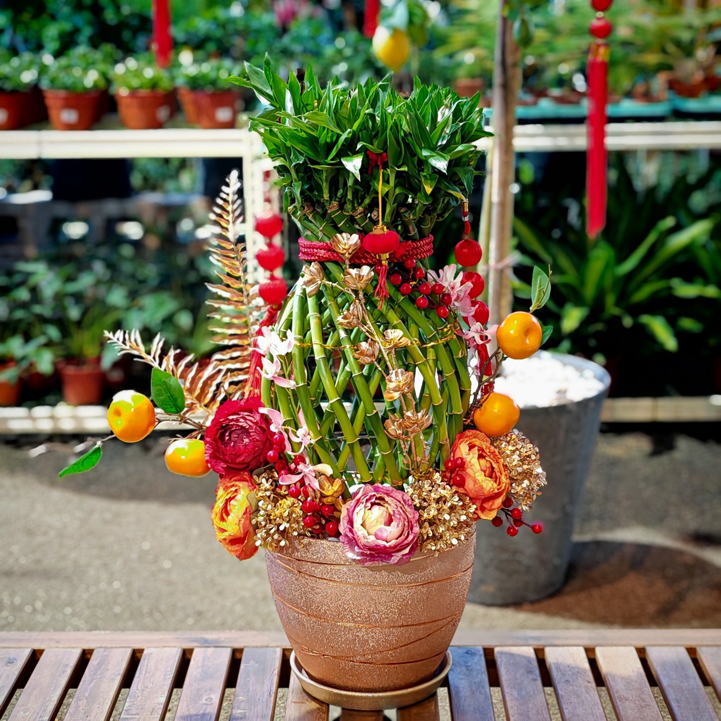 CNY Potted Plant Arrangement 2025#36