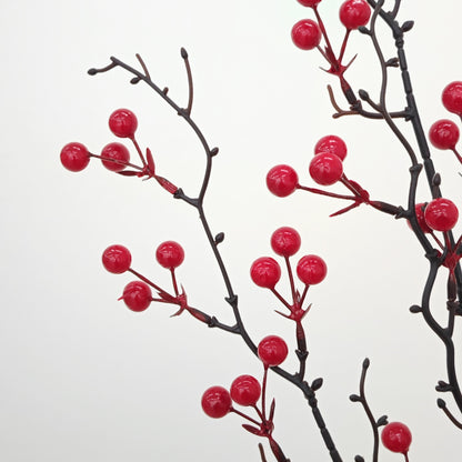 CNY Artificial Ilex Spray 82CM (Per stem)