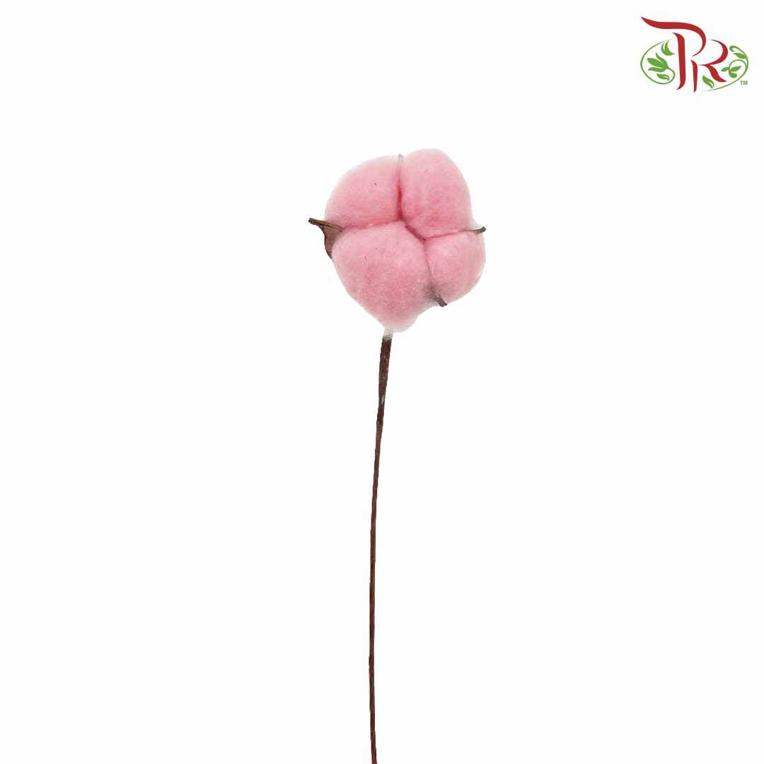 Artificial Cotton Flower - Pink - Pudu Ria Florist Southern