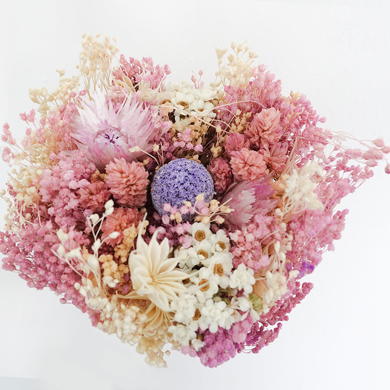 Dry Bouquet - Pink - Pudu Ria Florist Southern