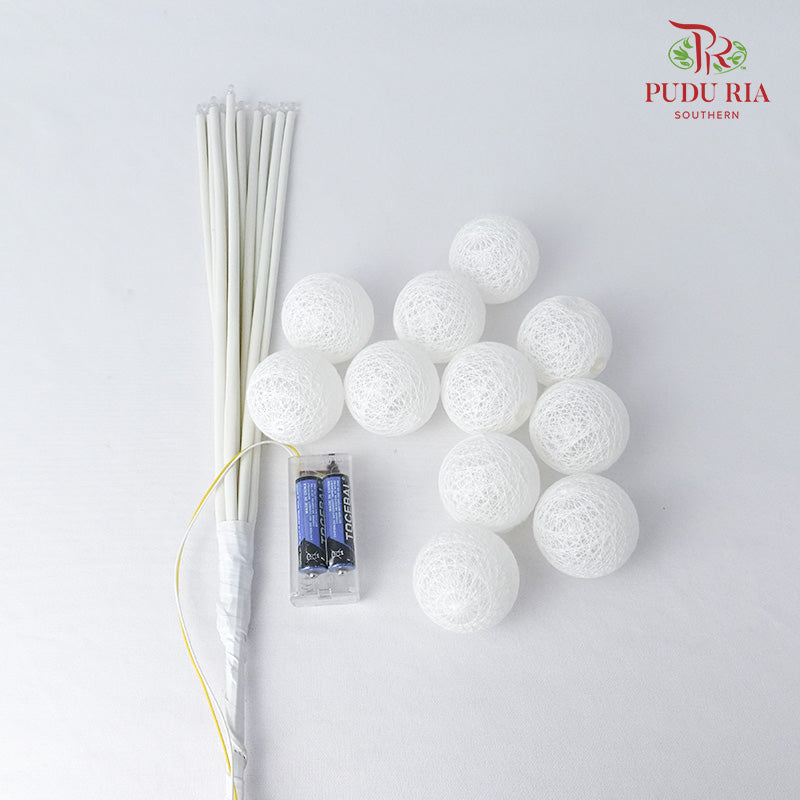 Promotion Accessories White - Offer Item - Pudu Ria Florist Southern