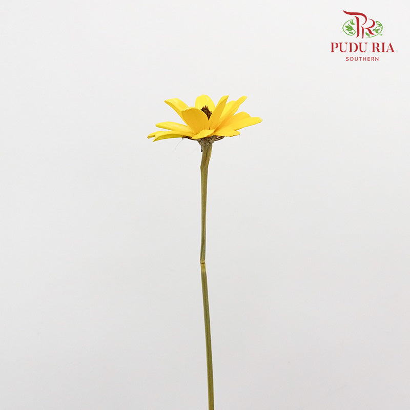 Dry Happy Flower - Yellow - Pudu Ria Florist Southern