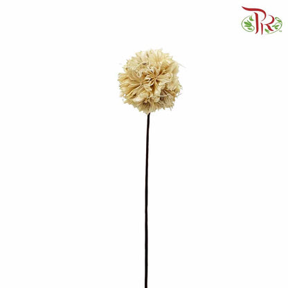 Dry Octagonal Ball - White - Pudu Ria Florist Southern