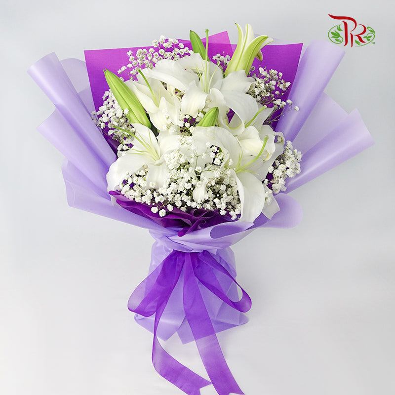 Lily Bouquet - Pudu Ria Florist Southern
