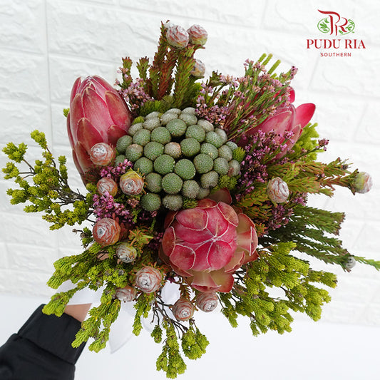 Safari Mix Wedding Bouquet - Pudu Ria Florist Southern