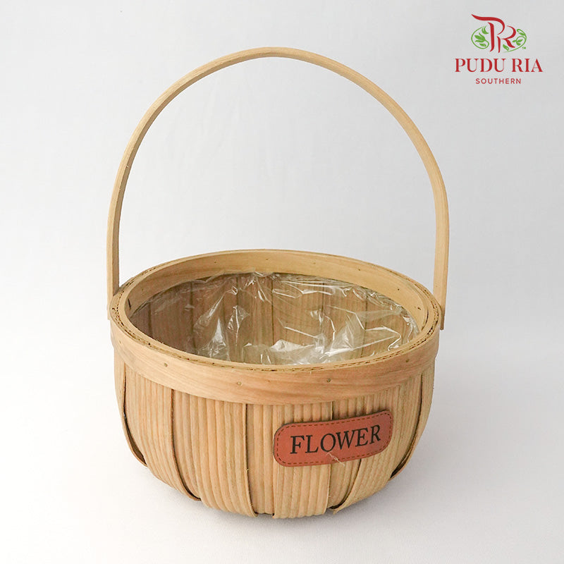 Floral Basket Dark Choco 26 -170 - Pudu Ria Florist Southern