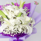 Lily Bouquet - Pudu Ria Florist Southern