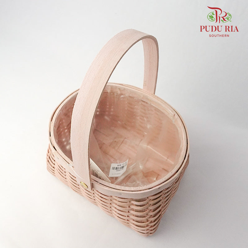 Floral Basket 26-194 Pink - Pudu Ria Florist Southern