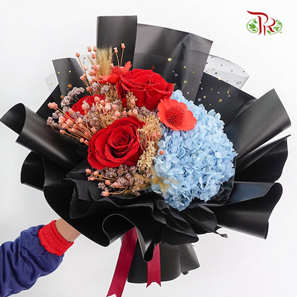 Preserved Flower Bouquet - Pudu Ria Florist Southern