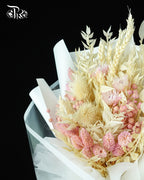 Pink Dried Flower Bouquet - Pudu Ria Florist Southern