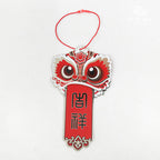 CNY Hanging Card Lion/Nords#1 (M) per pcs - Pudu Ria Florist Southern