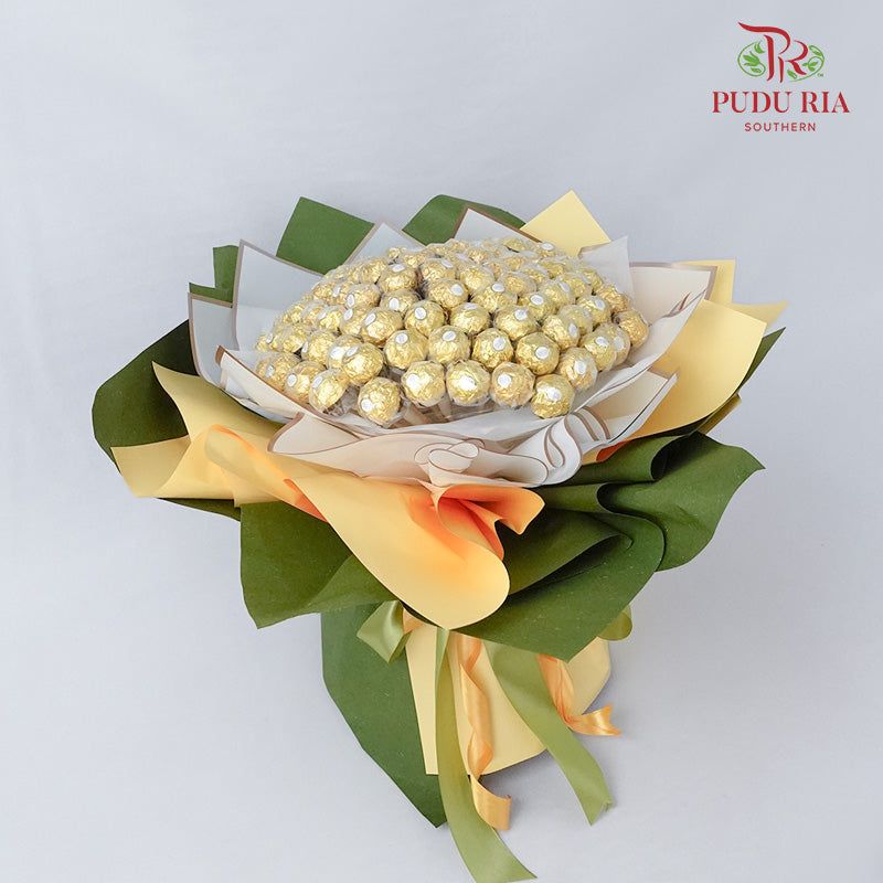 99 Ferrero Rocher Bouquet (Excluded Ferrero Rocher) - Pudu Ria Florist Southern