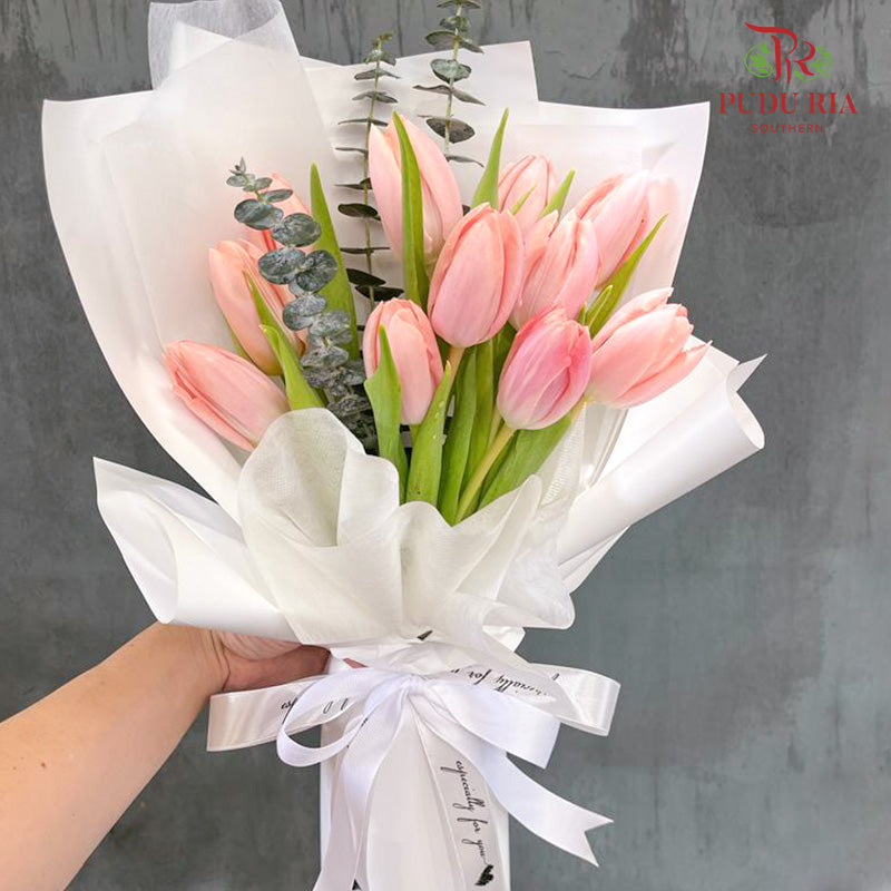 Tulip Bouquet (10 Stems) - Pudu Ria Florist Southern