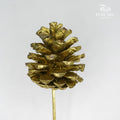 Xmas Pine Cone (Gold) - per stems - Pudu Ria Florist Southern