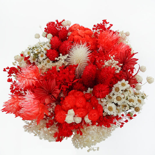 Dry Bouquet - Red - Pudu Ria Florist Southern