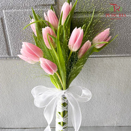 Tulip Wedding Bouquet (10 Stems) - Pudu Ria Florist Southern