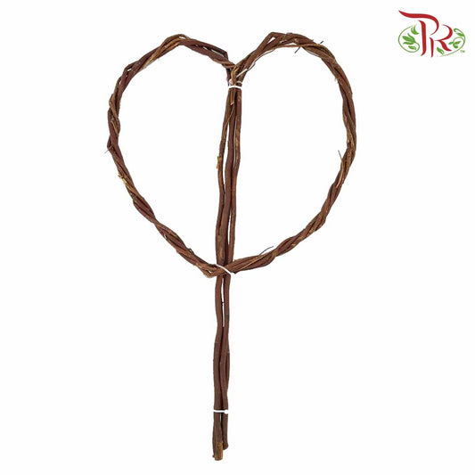 Salix Love Shape Chn Natural Wood - 80001628 - Pudu Ria Florist Southern